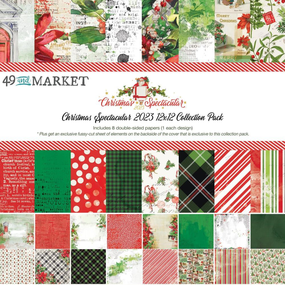 49 en Market Christmas Spectacular 12 x 12 verzamelpakket